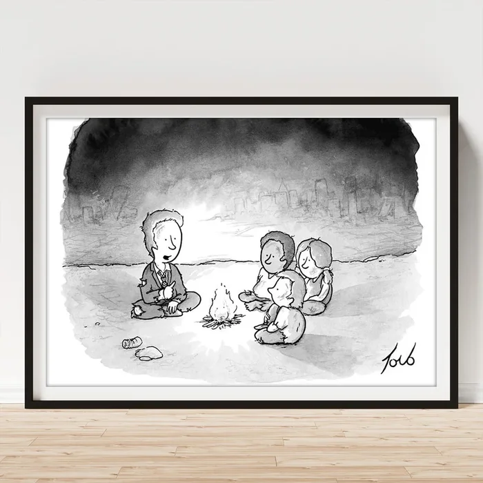 Yes, The Planet Got Destroyed. But For A Beautiful Moment Art Print