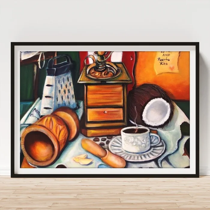Yo Te Amo Puerto Rico Art Print
