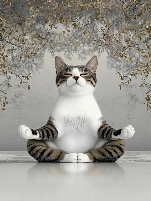 Yoga Cat #1