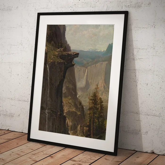 Yosemite Falls from Glacier Point Art Print