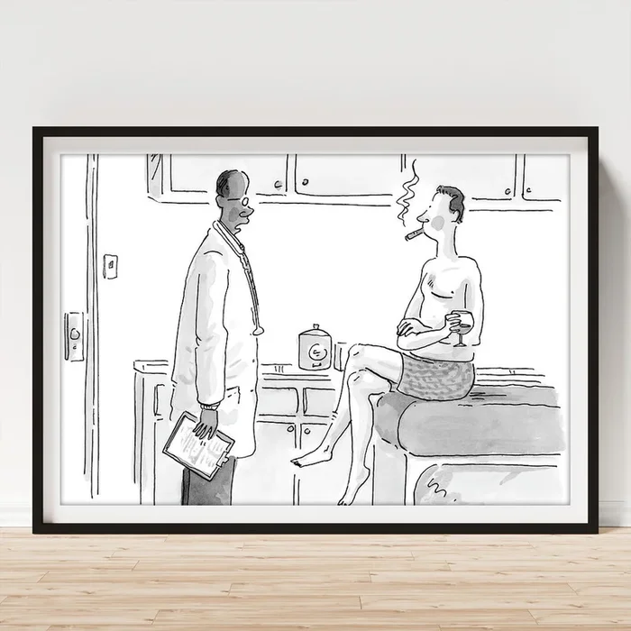 You Should Relax Less #1 Art Print