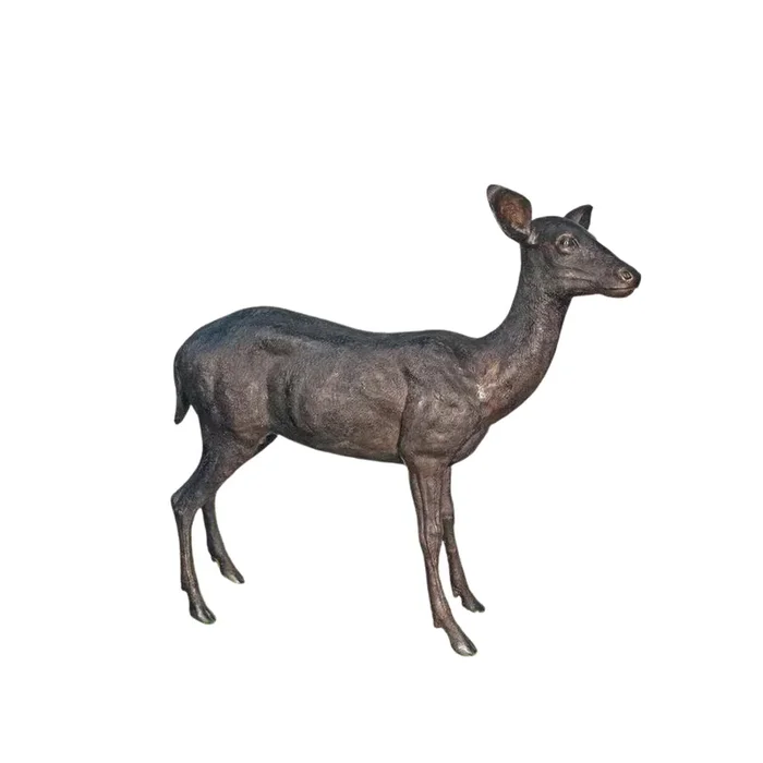 Young Deer Statue Standing
