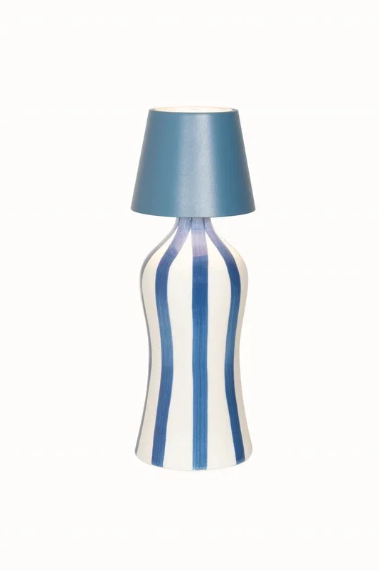 Zafferano – RIG1501 – Bottle – Lido – Light Blue Stripes – RIG1501