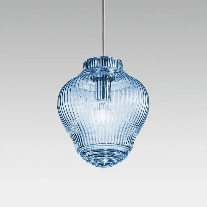 Zafferano – ZA-LCL1120 – One Light Pendant – Bonnie & Clyde – Light Blue – ZALCL1120