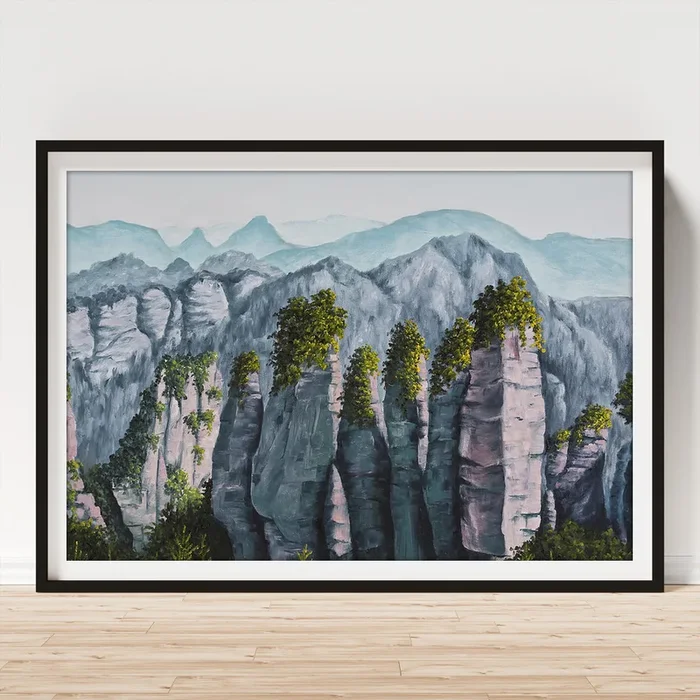Zhangjiajie China Art Print
