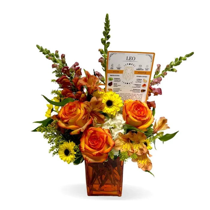 Zodiac Leo Arrangement
