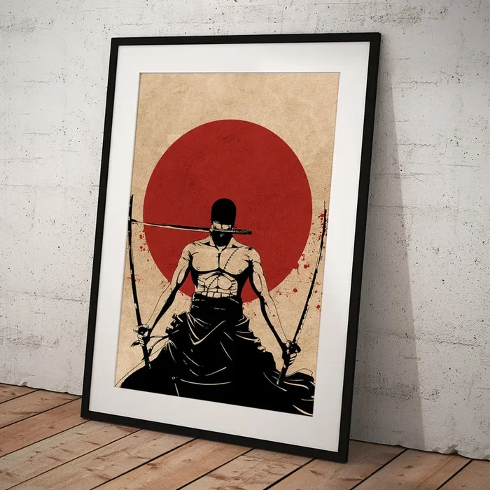 Zoro One Piece Anime Art Print